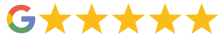 Google review 5 stars